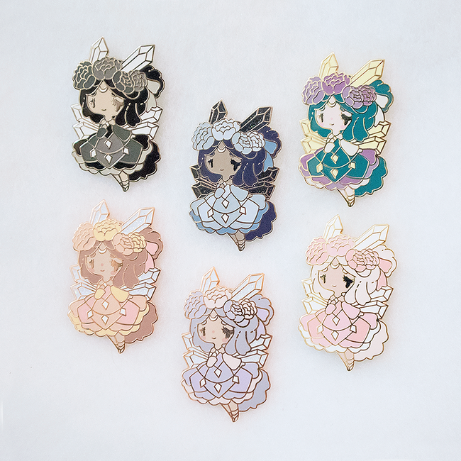 Crystal Fairy Pins - Limited Edition