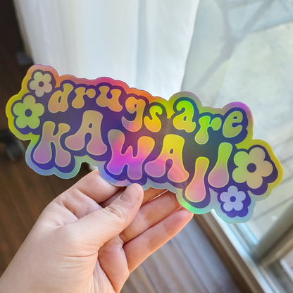 Drugs Are Kawaii Sticker ~ Last chance