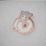 Long Furby Sprinkled Donut Pin ~ Last chance