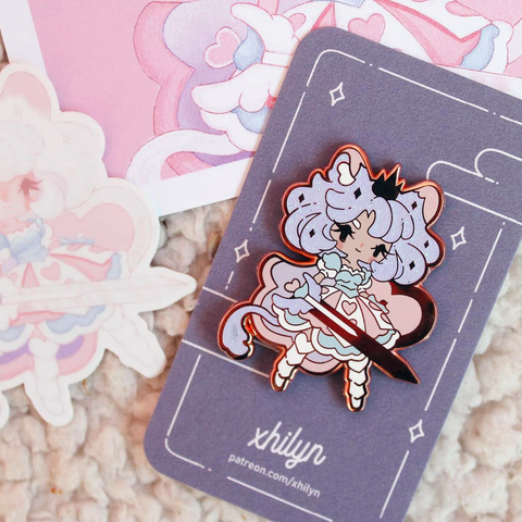 Pastel Lion Knight Pin - Aug 2020