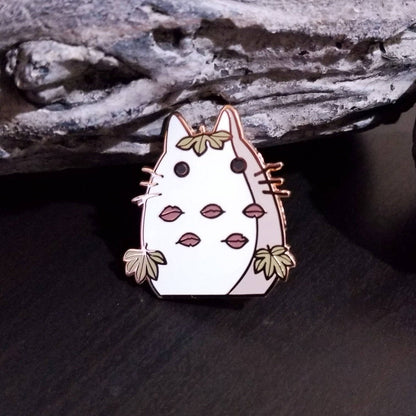 Totoro Snowman Pin