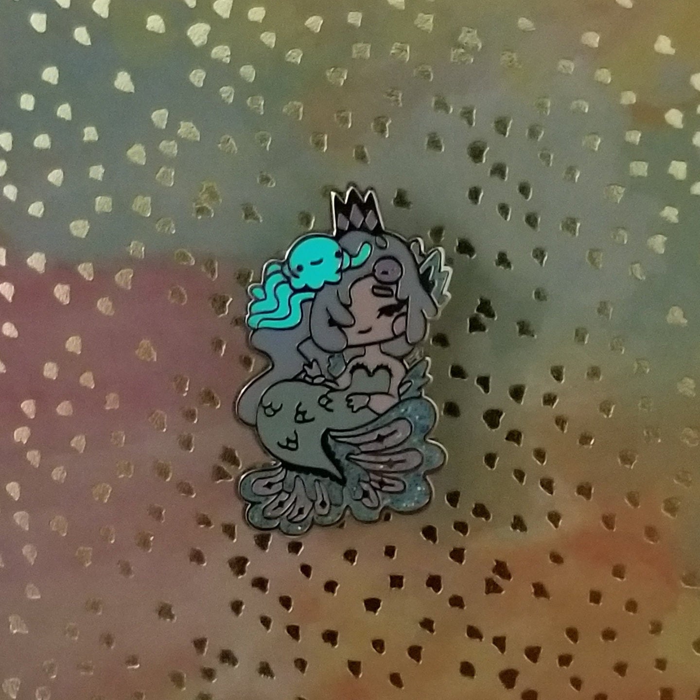 Blue & Green Mermaid Pins