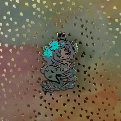 Blue & Green Mermaid Pins