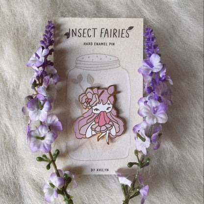 Orchid Mantis Fairy Pin