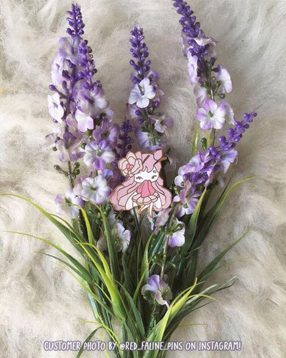 Orchid Mantis Fairy Pin