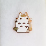 Totoro Snowman Pin