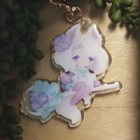 Witch Kitty Charm ~ Last chance