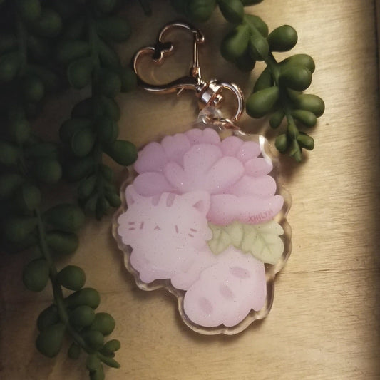 Kitty Planter Charm ~ Last chance