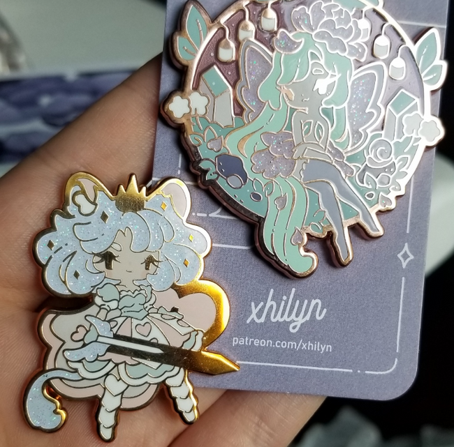 First Batch - Pastel Lion Knight Pin - Aug 2020 ~ Last chance