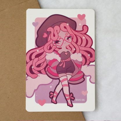 Medusa Postcard Print