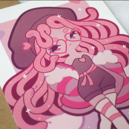 Medusa Postcard Print