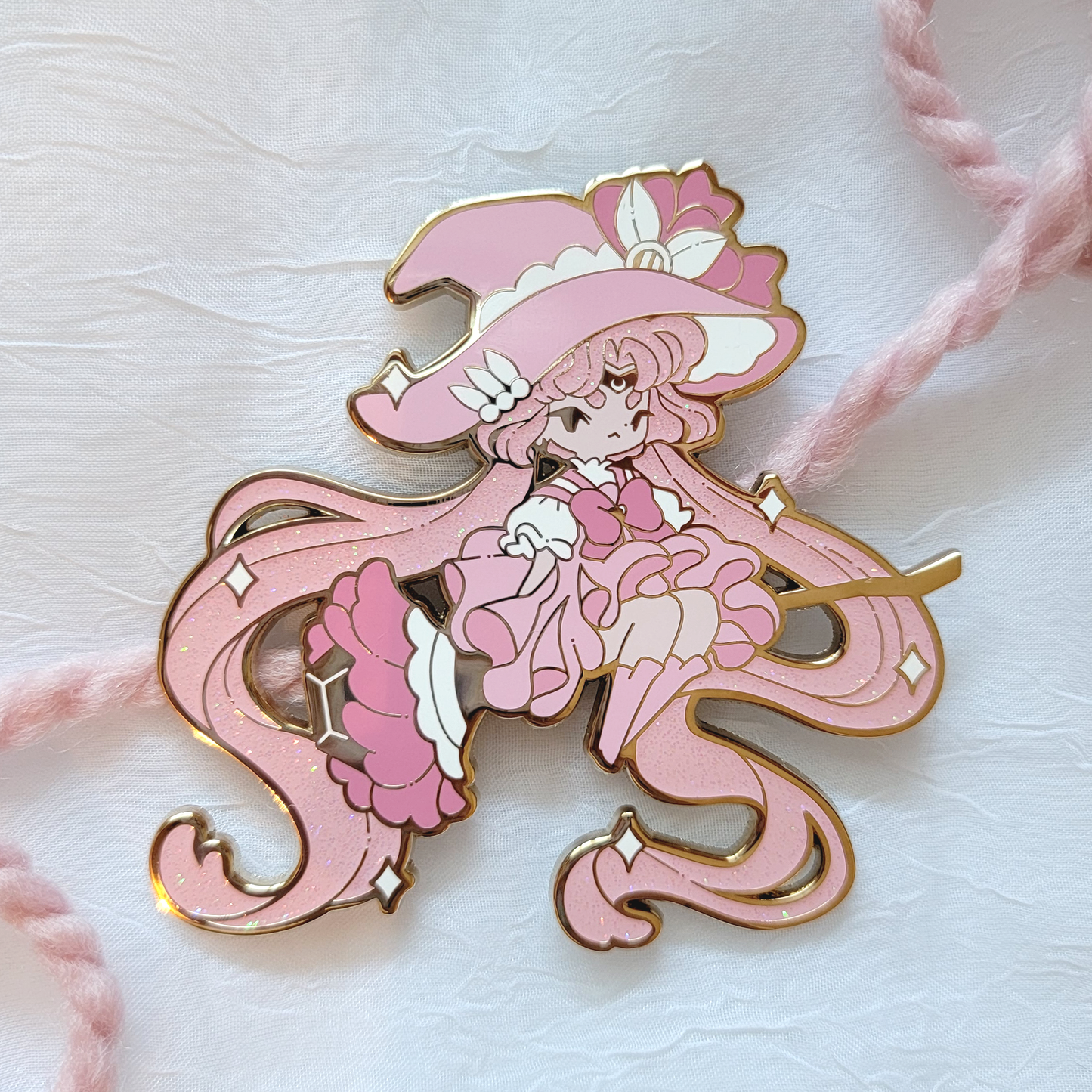 Mini Moon Witch Pin