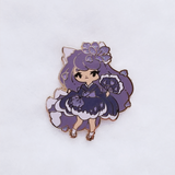 Purple Kitsune Pin - Limited Edition ~ Last chance