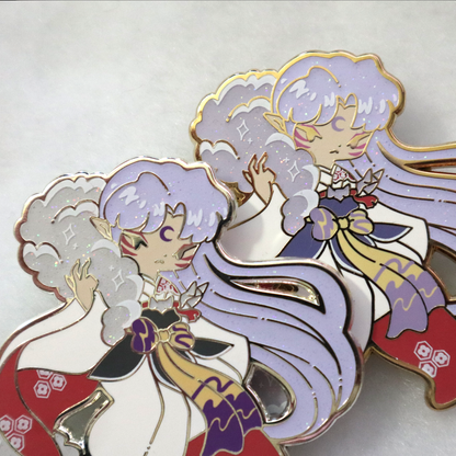 Sesshy Demon Brother Pin