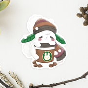 Snow Bunny Sticker