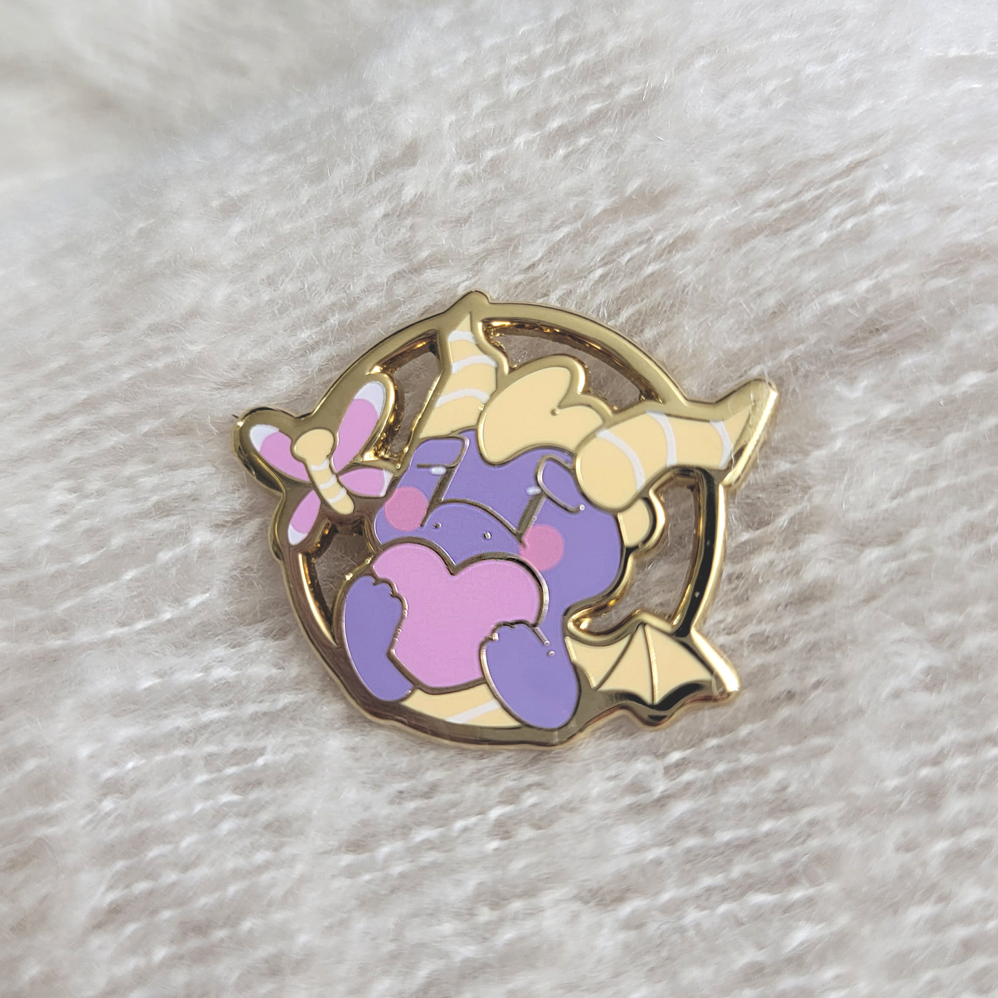 Spyro Heart Pin ~ Spyro the Dragon ~ Last chance