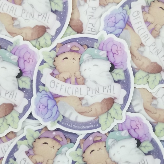 Extra Pin Pals Club Sticker