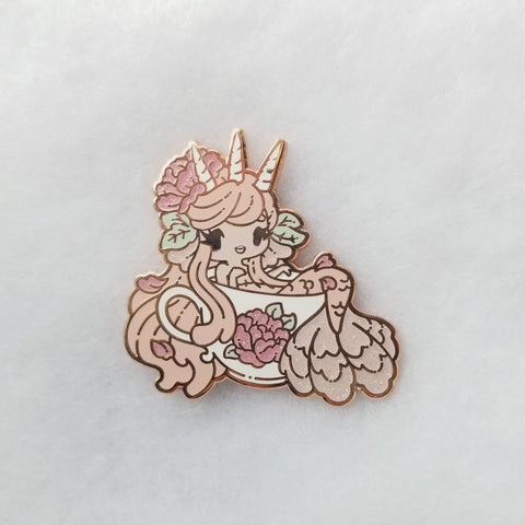 Teacup Mermaid Pin - April 2020