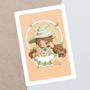 Tea Witch Postcard Print